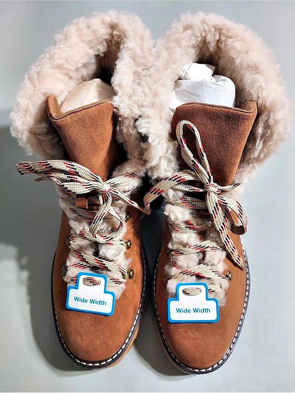 Universal Thread Corie Winter Hiker Boots Brown Wide Width NWT